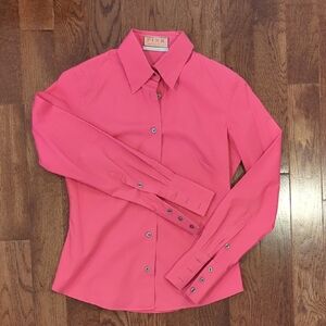 Thomas Pink Fitted Button Down Shirt